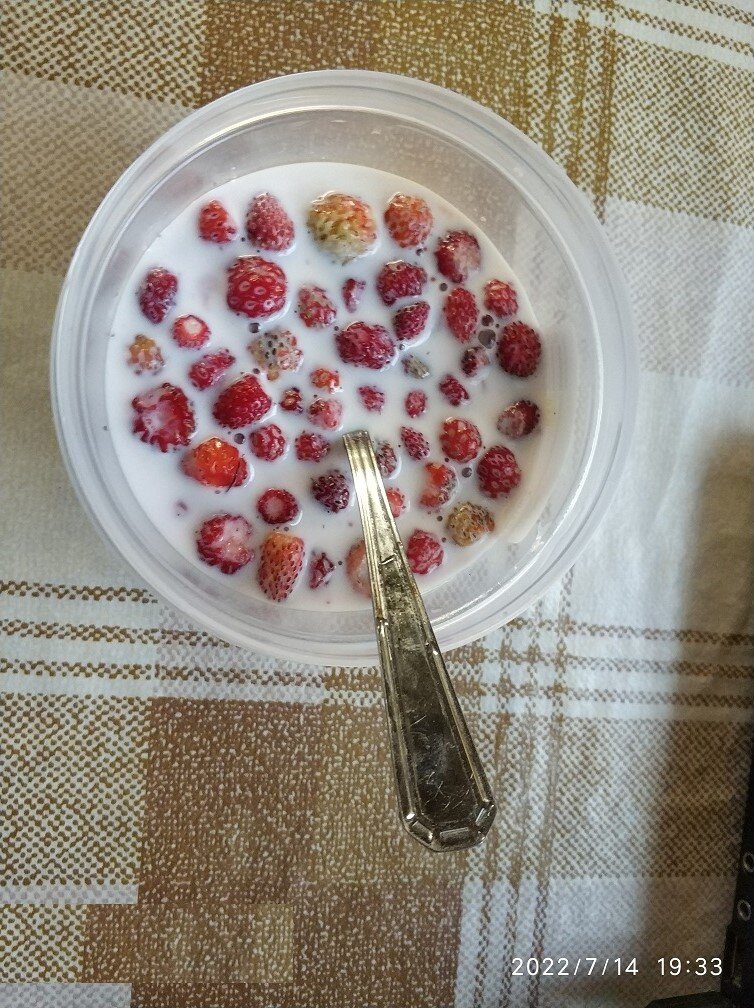 взяли ложку......