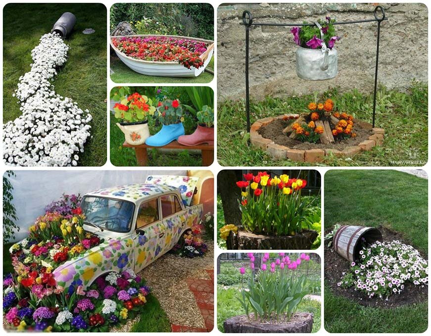 Украшения для сада своими руками: 20 оригинальных идей и 110 фото