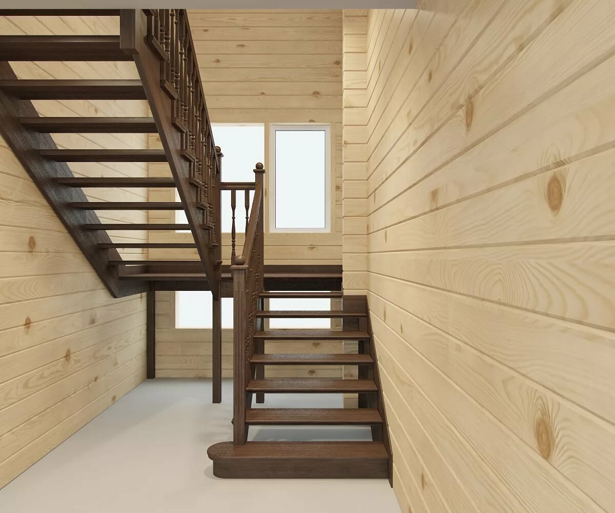 Шаг за шагом: строим деревянную лестницу своими руками | VK