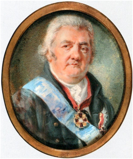 Неизвестный художник. Портрет Николая Петровича Архарова.   1800-е гг. 