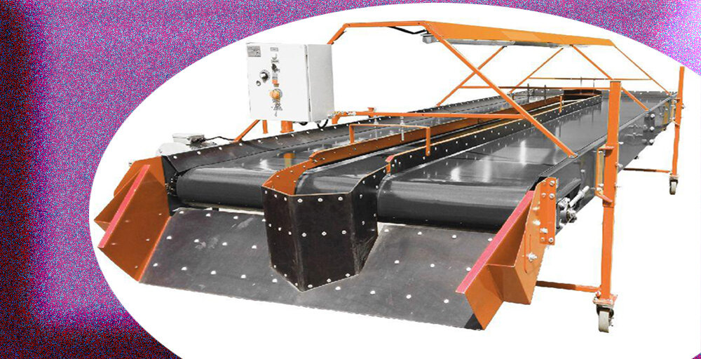 Переборочный стол ленточный