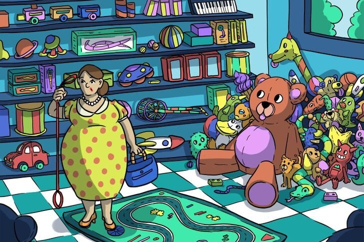     Тренируем внимательность: отыщите на картинке щенка, который спрятался от своей хозяйки. Глядите в оба!