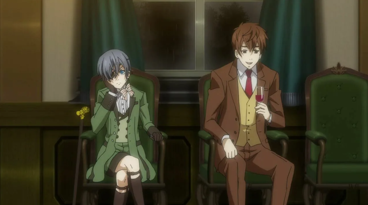 Сиэль и местный Артур Конан Дойл