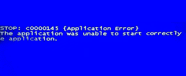 Как исправить ошибку STOP: c0000145 {Application Error}