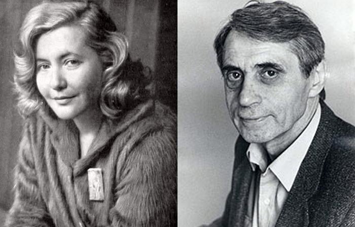 Юлия Друнина и Николай Старшинов. Из свободного доступа