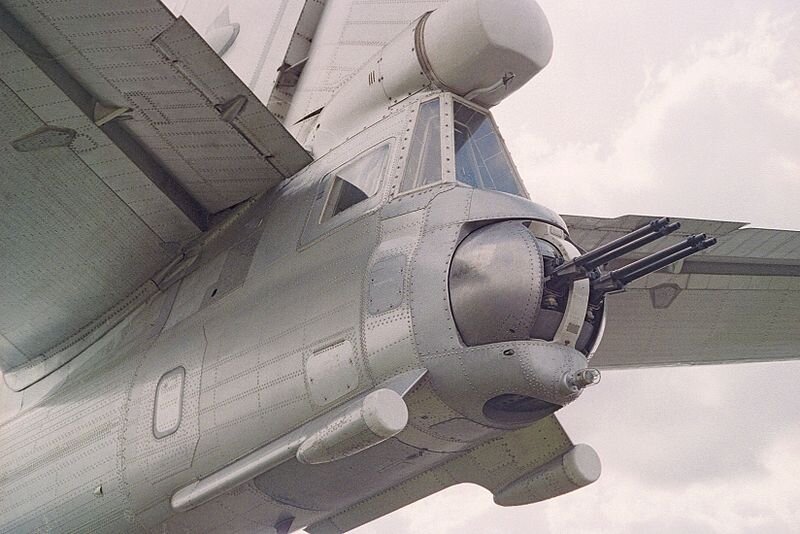 Кормовая установка с пушками ГШ-23