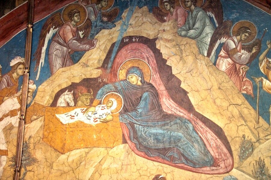 Икона Рожеству Христову