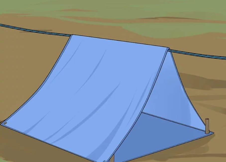 Теплый пол для палатки Призма 200*200 см, толщина 10 мм, дно