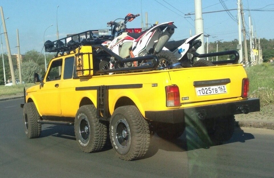 Шевроле Нива 6х6