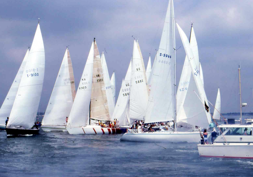 Admiral’s Cup 1981 года. Источник: www.forums.sailinganarchy.com