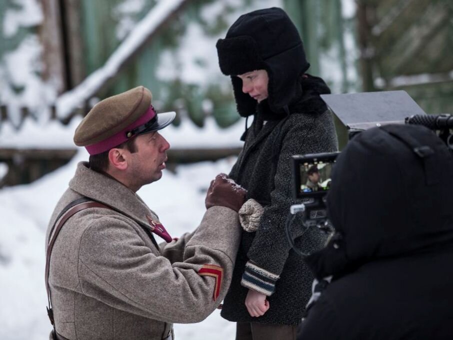 Кадр из фильма «Прощаться не будем» 