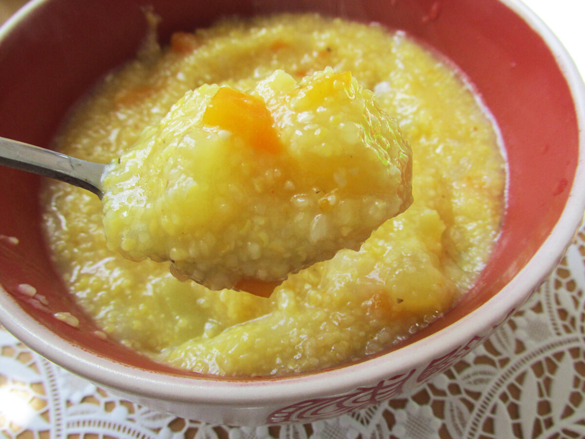Пшено кукурузная каша