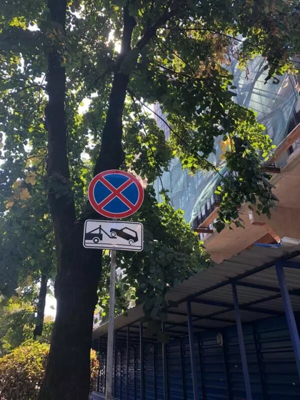 Насколько помню  в марте 2017г на комиссии по БДД (сама присутствовала на заседании) речь шла о демонтаже знака 3.27 у дома № 3 по улице Красноармейской. Знак демонтировали, потом он появился вновь.

Мы обратились в администрацию города. Получили ответ, оказывается: знак по протоколу не демонтирован, но в конце остановки должен стоять знак 3.31 "Конец всех ограничений".
