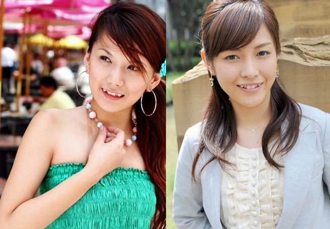 Японские девушки с "яэба".