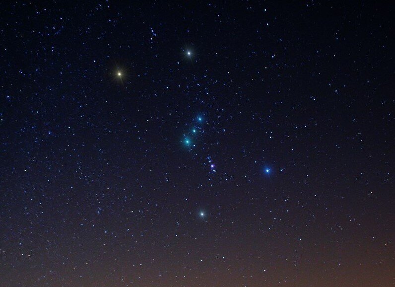 Созвездие Орион.