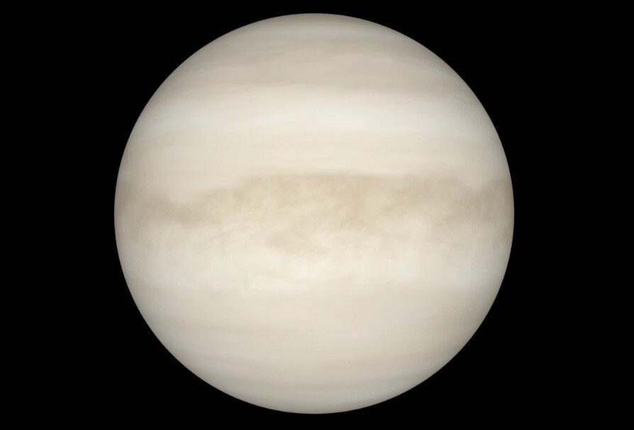 Фото Венеры в оптическом диапазоне. Фото: NASA / JPL