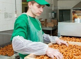 тоннельная сушилка ООО "Снекландия" 