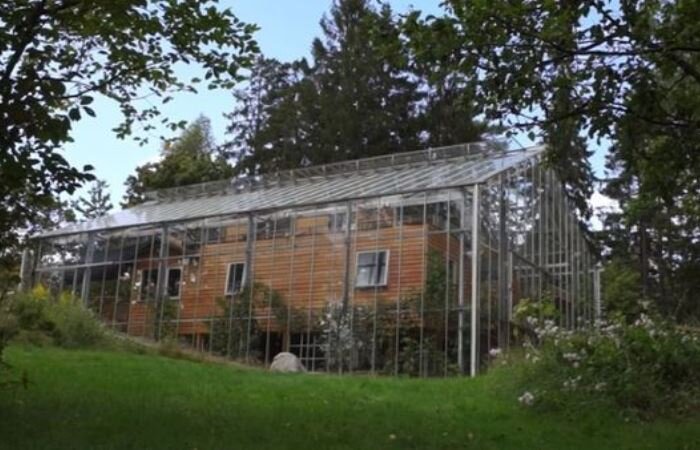 В таком доме всегда лето.