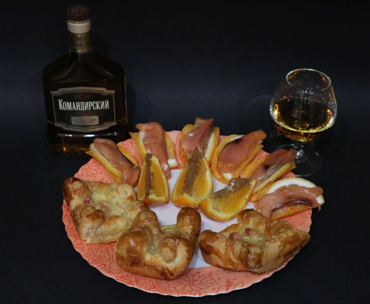 Закусь к коньяку