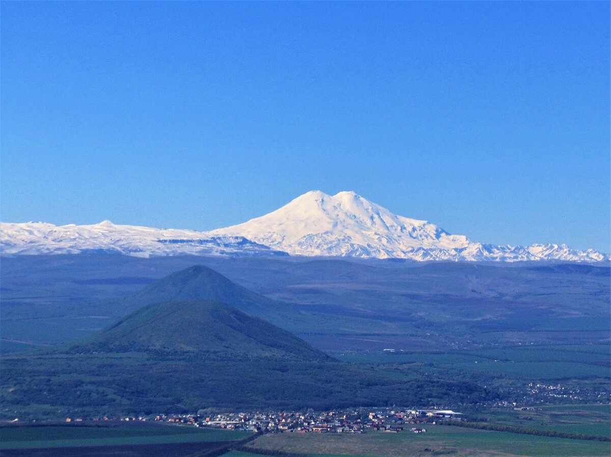 Пятигорск гора Джуца с горы Машук