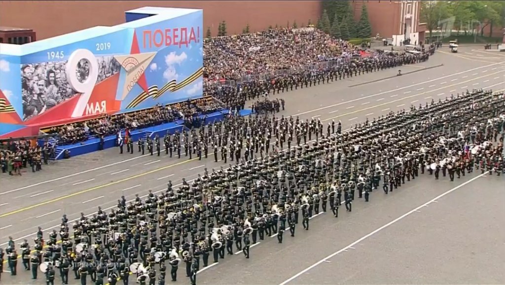 Парад Победы в Москве.
