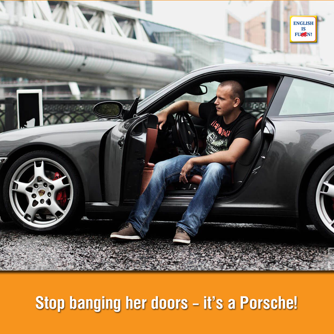 Хватит хлопать дверьми – это Порше!