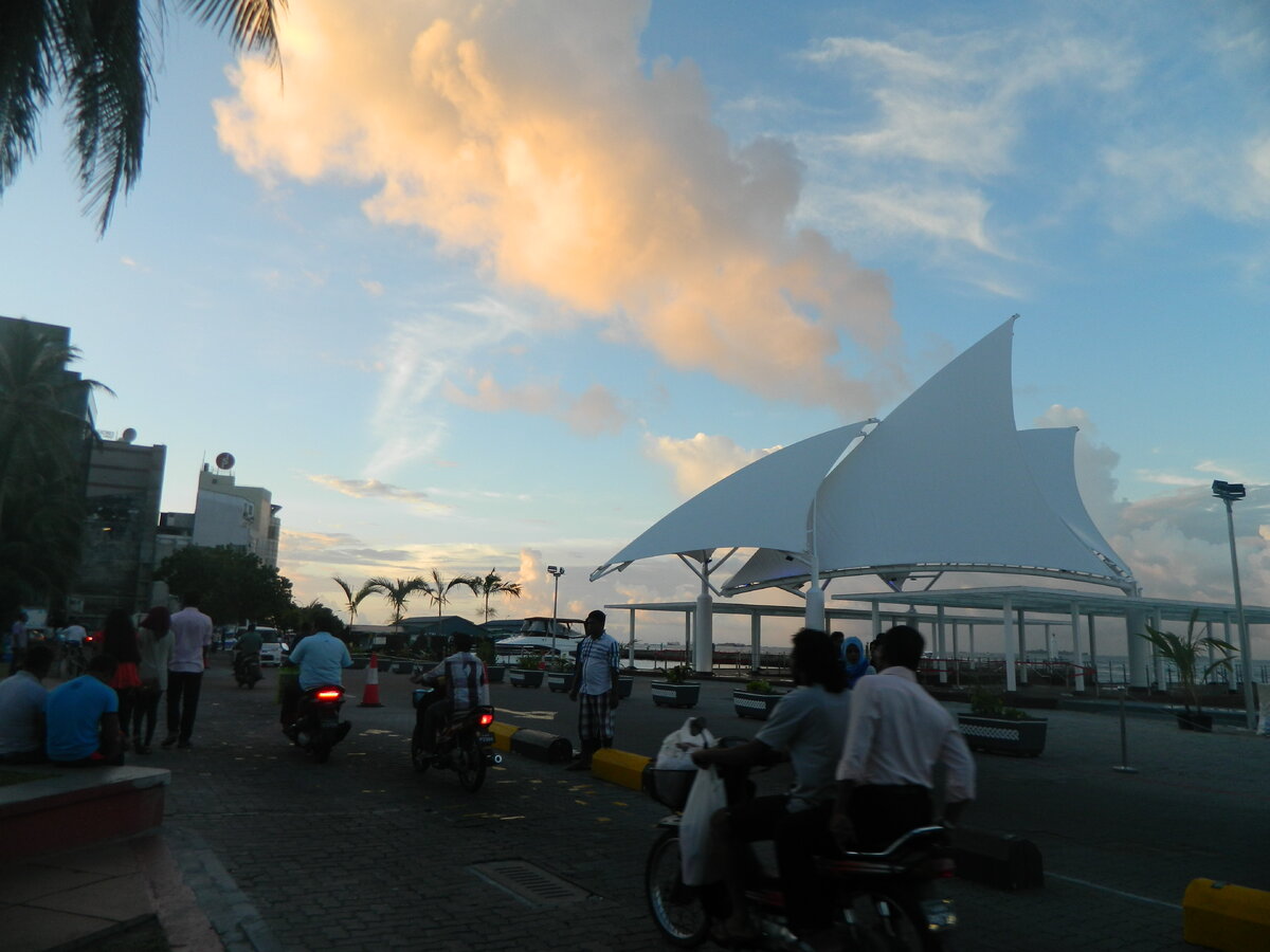 Мале, столица мальдивщины.