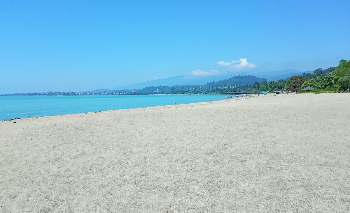 На синопском пляже