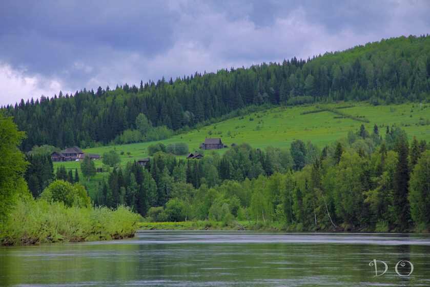 Река Колва Пермский край