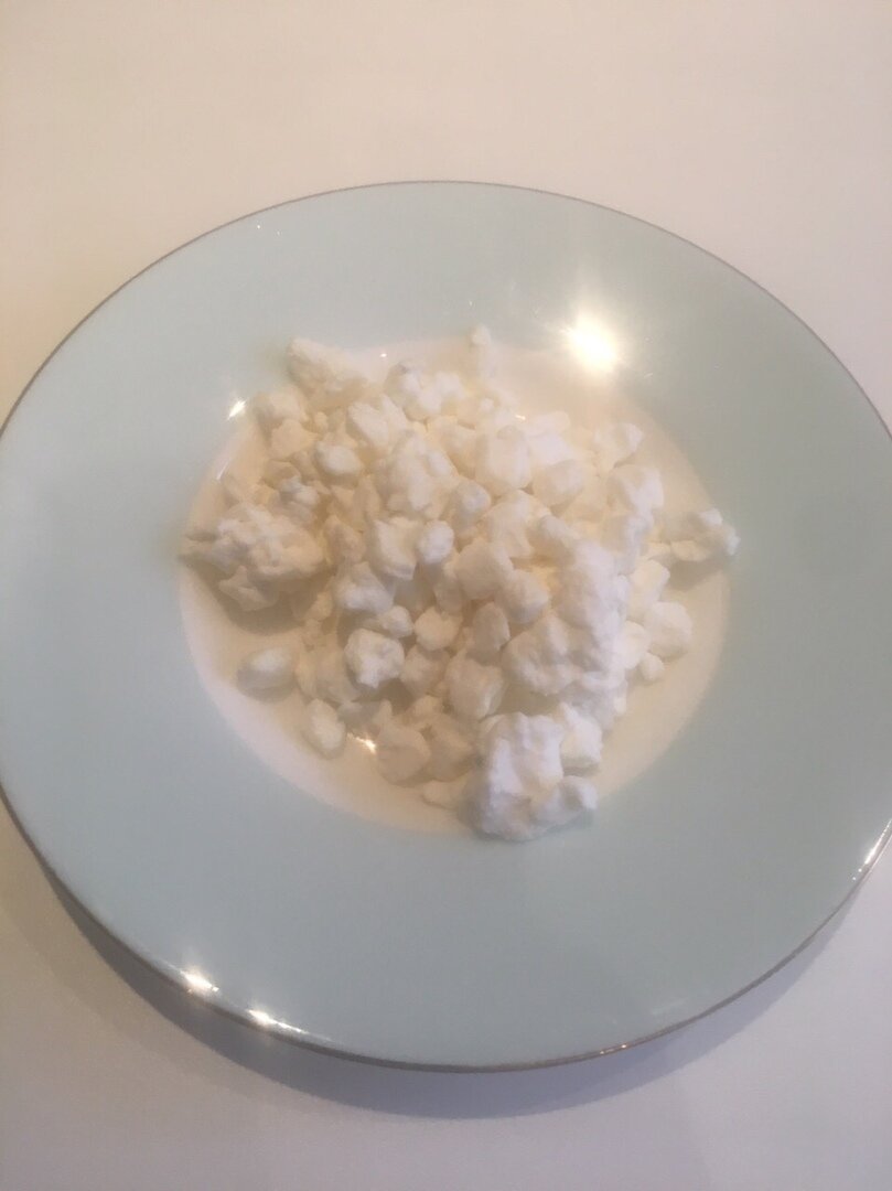 Фото сделано автором (творог)