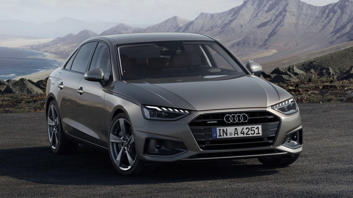 Новый Audi A4 стал более спортивным во внешности