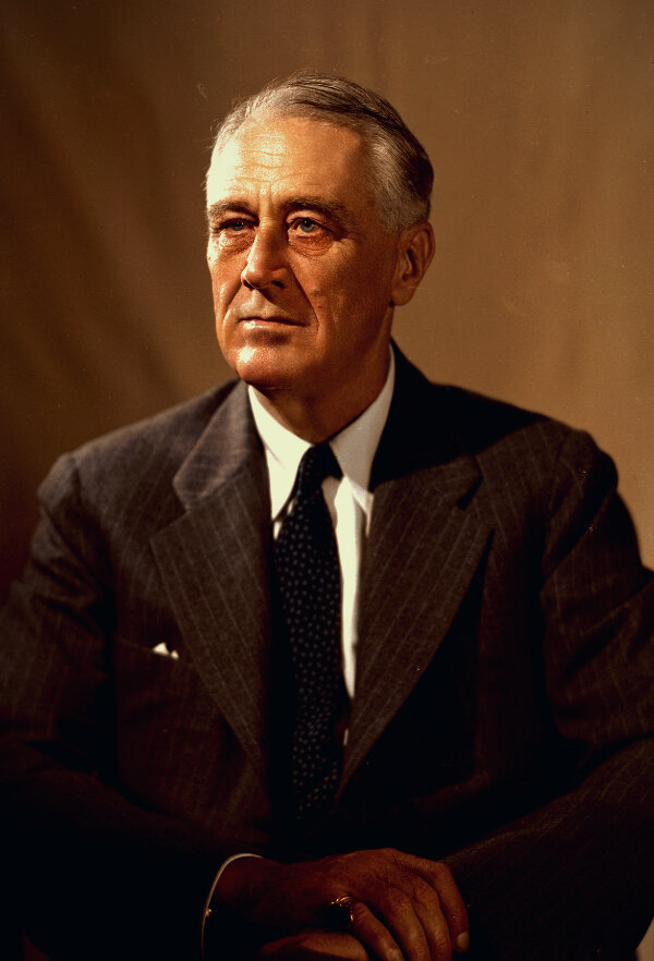 Франклин Делано Рузвельт — 32-й президент США (1933-1945)