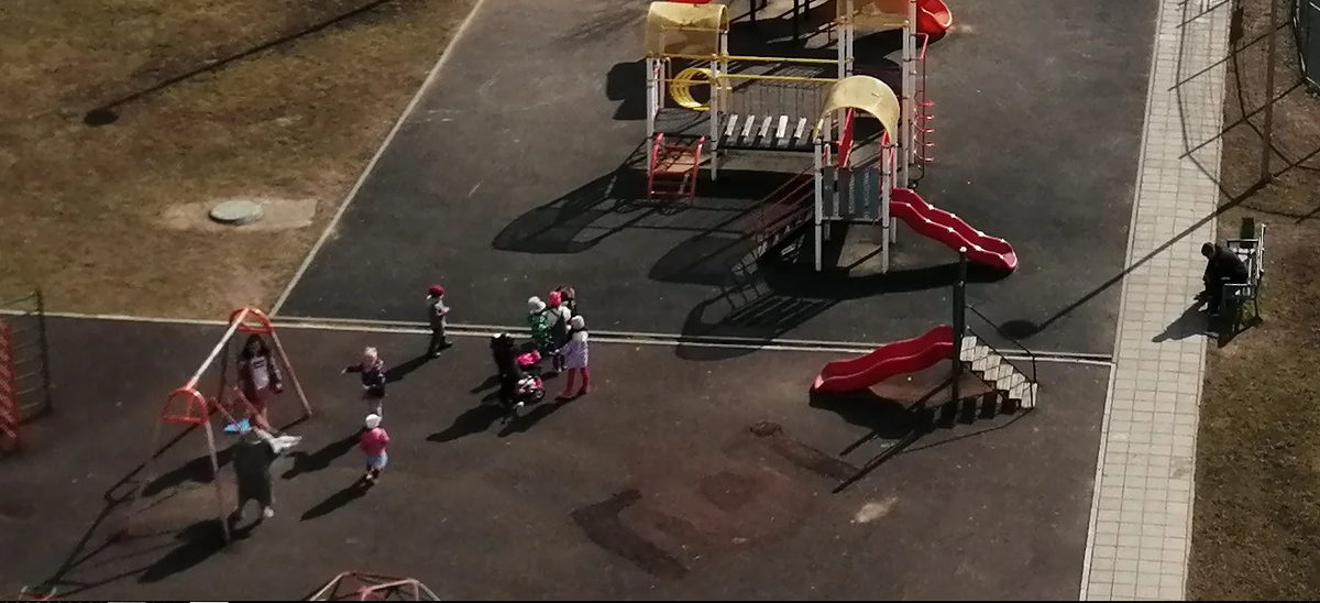 Южное Бутово. 29 марта 2020г. 