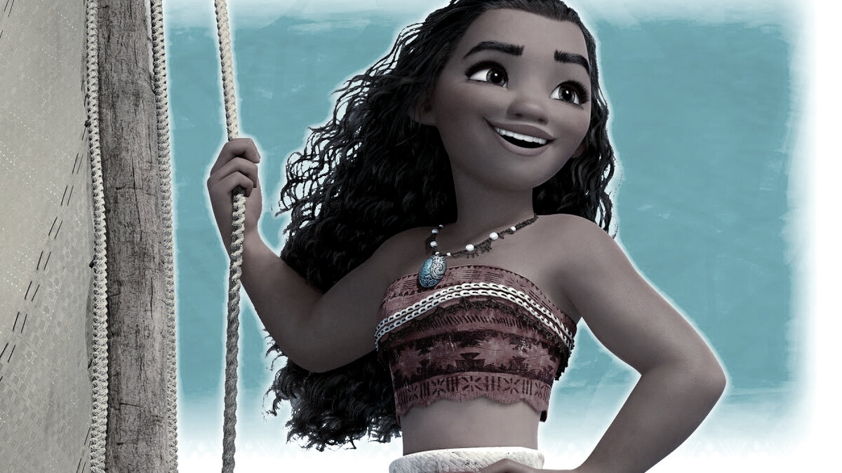 Персонаж с мультфильму "Моана"