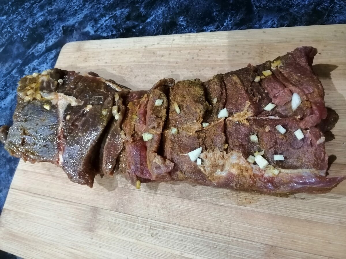 Замаринованная вырезка 