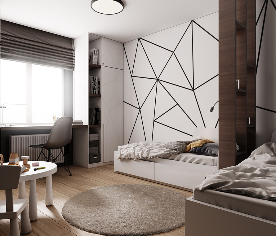 Фото детской комнаты после уборки "перед рождением малыша".