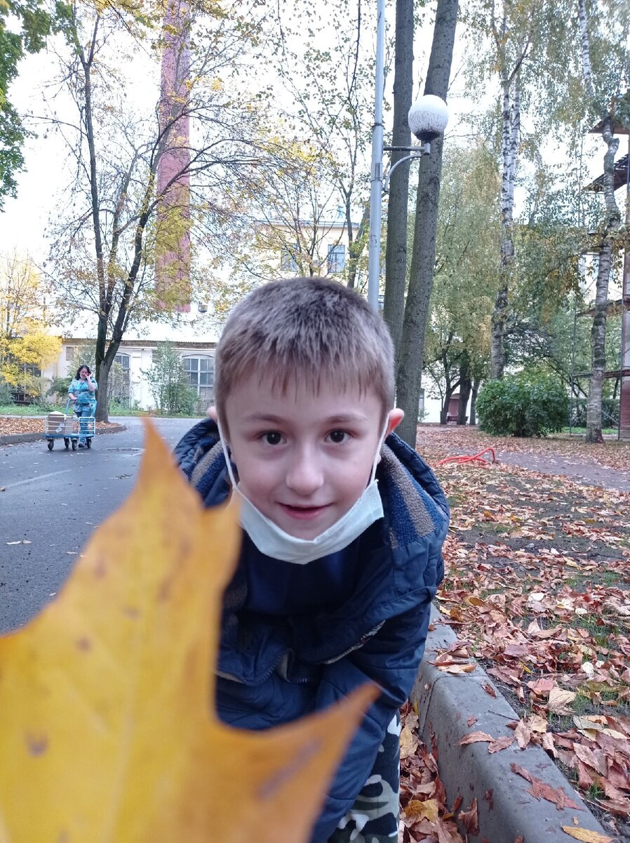 Степан и осень:)