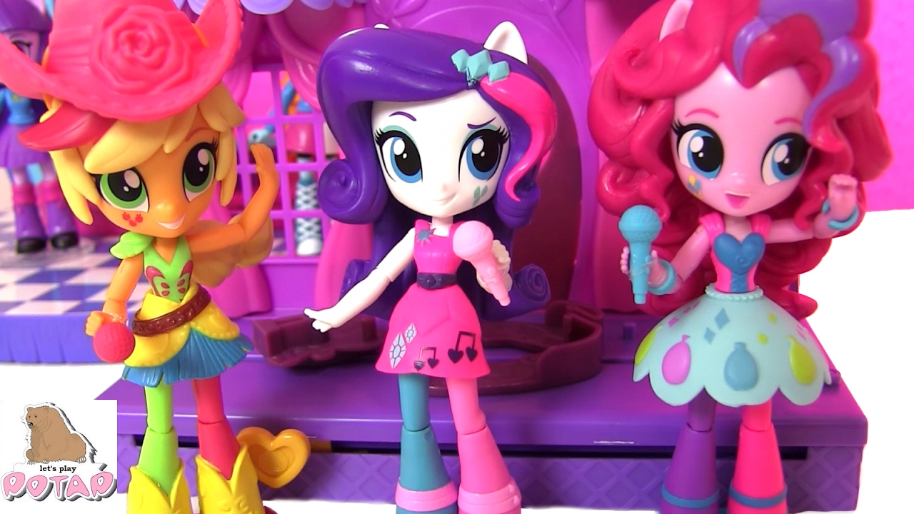 Equestria Girls Rainbow Rocks Май Литл Пони #ЭквестрияГерлз Радужный Рок  Мультики Для Детей | MY TOYS PINK | Дзен