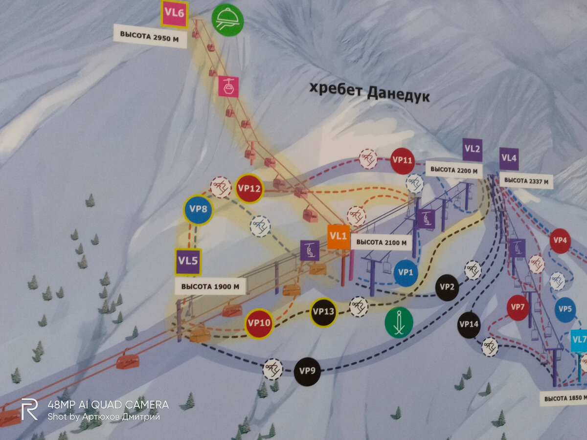 Яхорина горнолыжный курорт схема трасс