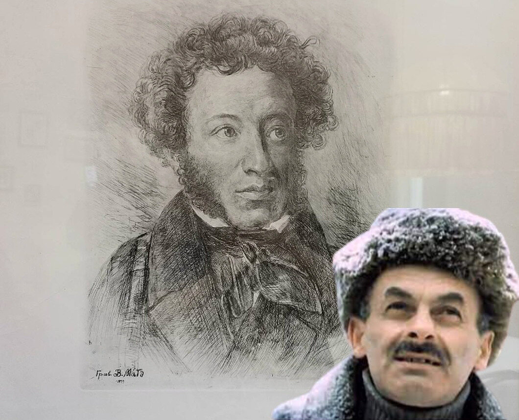 Этот портрет А.С. Пушкина я сфотографировала в Музее Анны Ахматовой в Петербурге