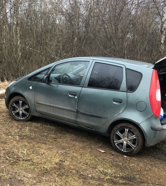 Наша машина. Фото автора. 