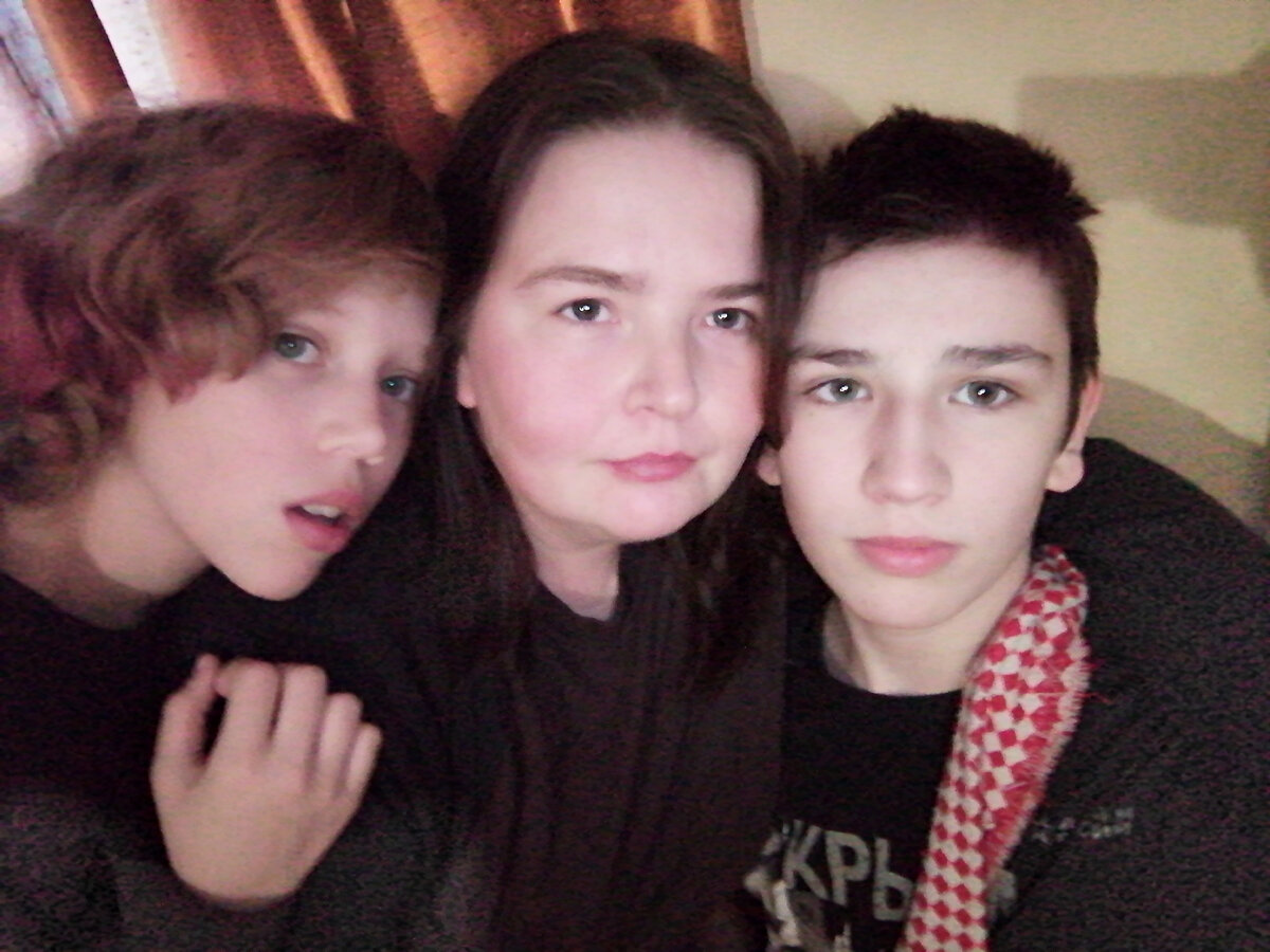 Типо селфи)) Дети. Мои. Не все)) 