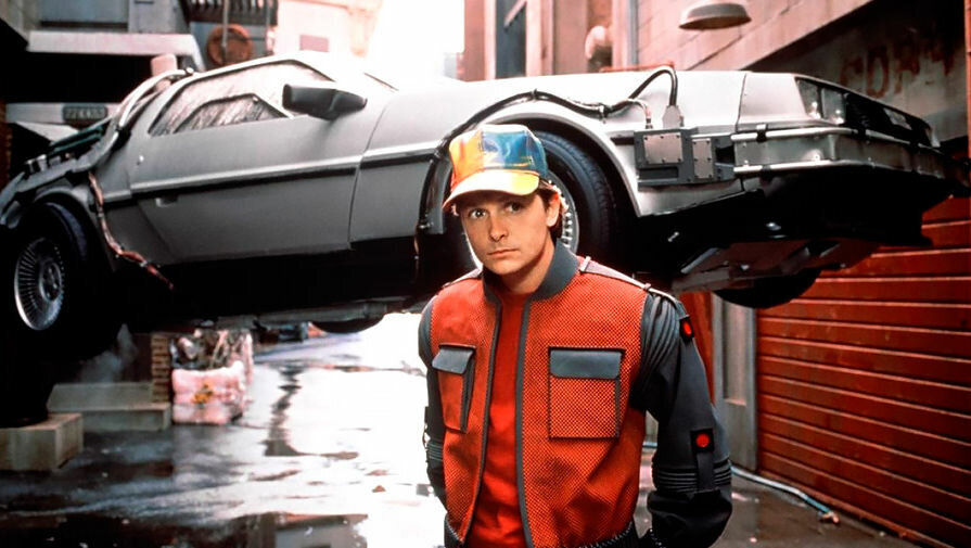 Кадр из фильма "Назад в будущее"