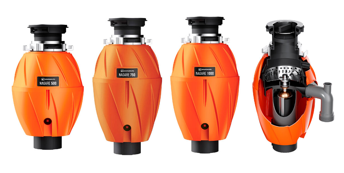 Измельчитель nagare slim 900. Nagare 750 измельчитель. Omoikiri Nagare 750. Измельчитель пищевых отходов Omoikiri Nagare 750.