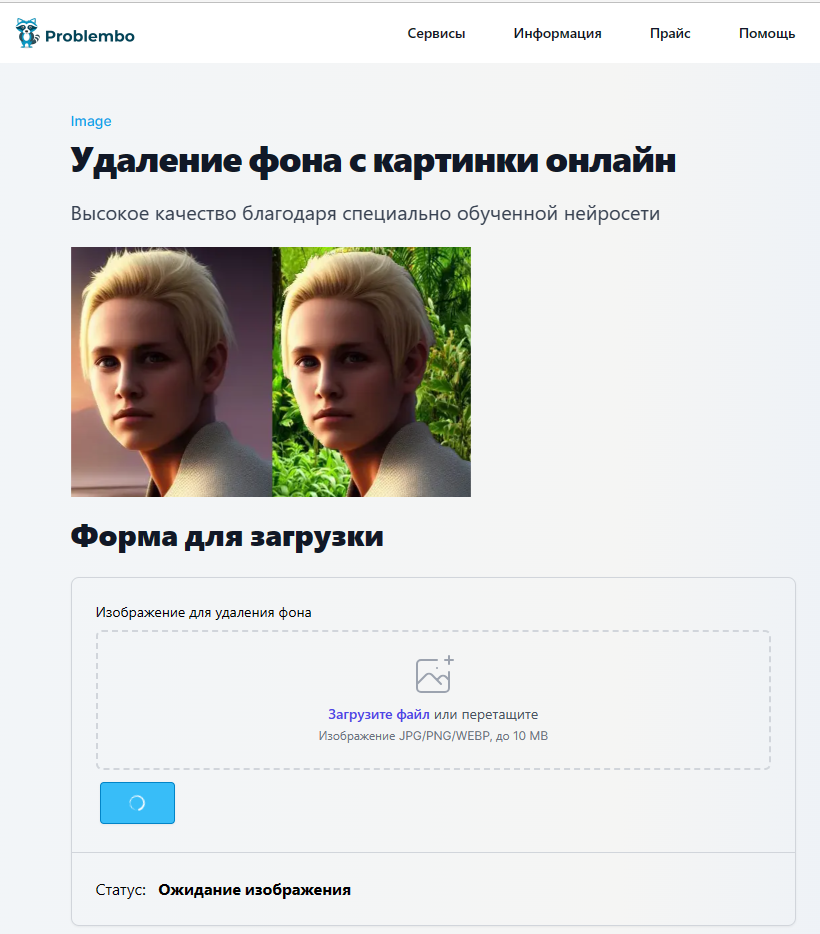Удаление фона с помощью нейросети: шаги выполнения