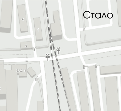 Изменение оформления железнодорожных переездов на геопортале RuMap