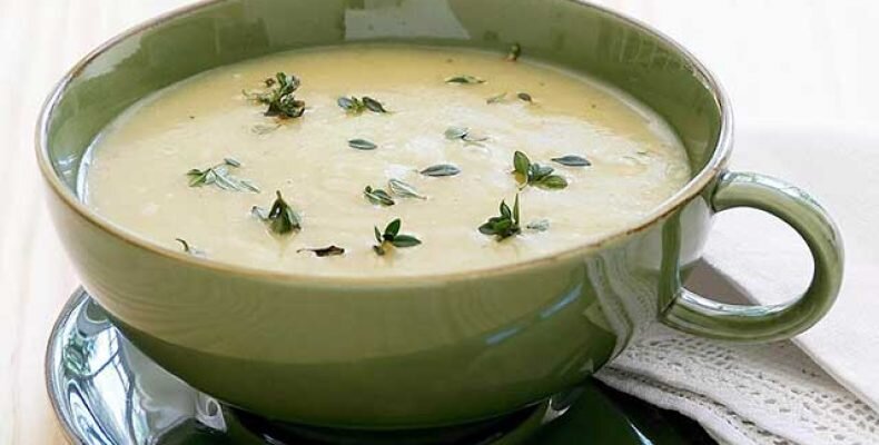 Суп из цветной капусты с тофу и соусом из зелени, пошаговый рецепт с фото на ккал