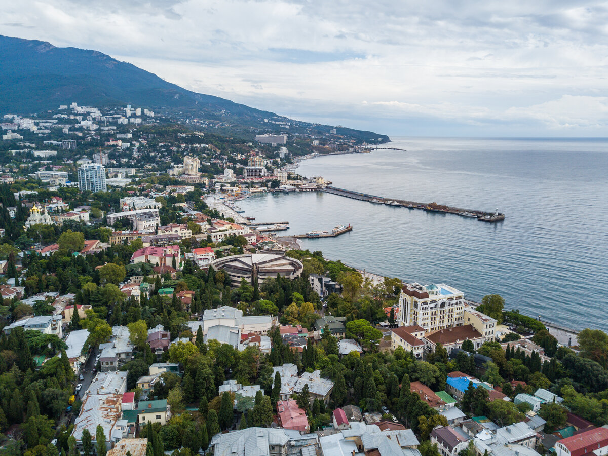 ялта вид с моря