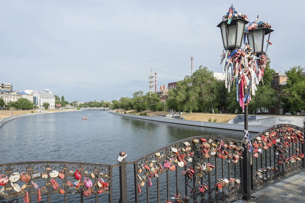 мост влюбленных астрахань