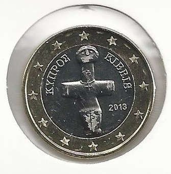 Кипр 1 Евро 2013

